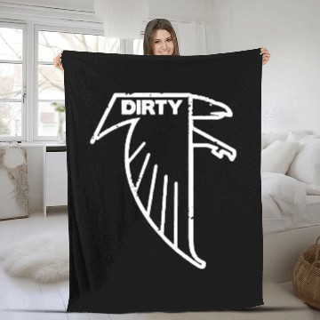 Discover Atlanta Falcons Dirty Birds Fleece Blankets Vintage