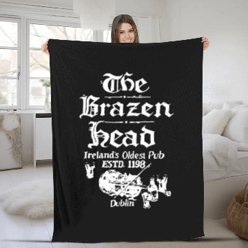 Discover Dublin Ireland Fleece Blankets Irish Beer Fleece Blankets Irish Pub