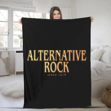 Discover Alternative Rock Fleece Blankets - Since 1978