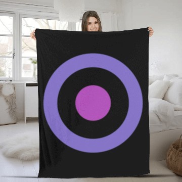 Discover Hawkeye Target Fleece Blankets
