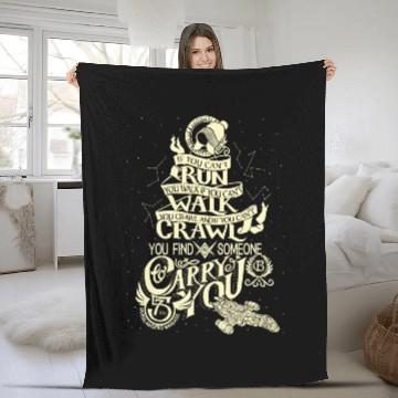 Discover Firefly Fleece Blankets - Serenity - When You Can't Run