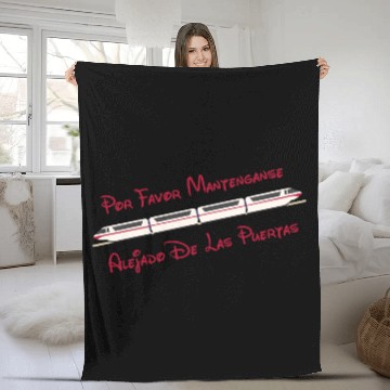 Discover Monorail - Por Favor Fleece Blankets