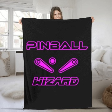 Discover Pinball wizard Fleece Blankets