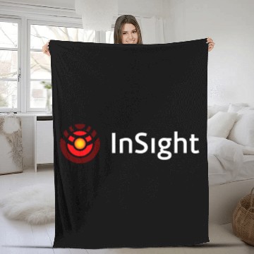 Discover NASA InSight Fleece Blankets