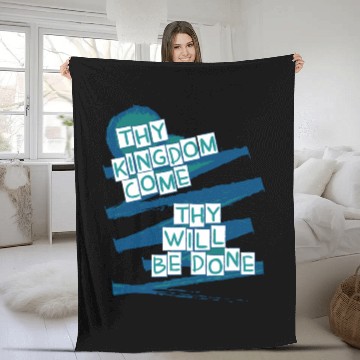 Discover Thy Kingdom Come Fleece Blankets