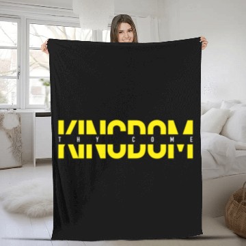 Discover THY KINGDOM COME Fleece Blankets