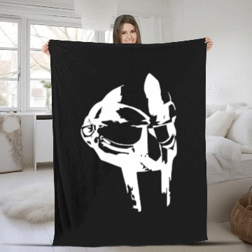Discover MF Dooom silver mask Fleece Blankets madvillian j dilla madli