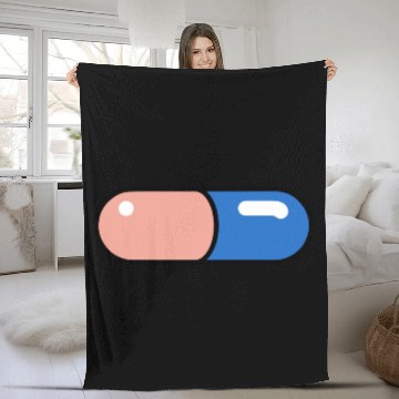 Discover AKIRA PILL Fleece Blankets