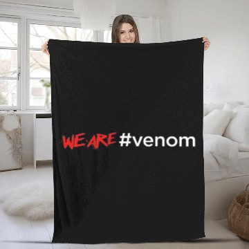 Discover venom Fleece Blankets