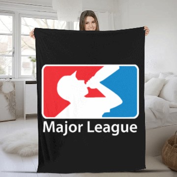 Discover Beer - major league beer drinking Baseball Jerseys Fleece Blankets