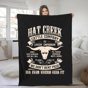 Discover Geek - lonesome dove hat creek cattle company Baseball Jerseys Fleece Blankets
