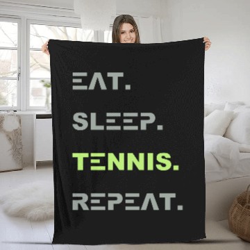 Discover Tennis 2reborn Fleece Blankets