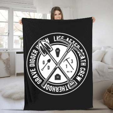 Discover Grave Digger Fleece Blankets