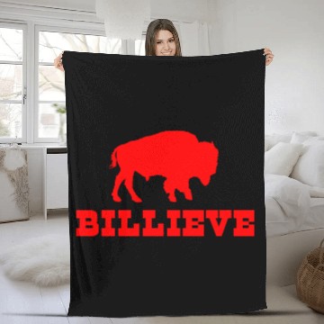 Discover Bills Mafia Billieve - Buffalo Football Fleece Blankets