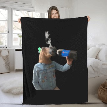 Discover Pepsi Horse Fleece Blankets