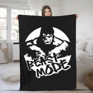 Discover MMA Hulk Gym Bodybuilding Training Wear Workout cl Fleece Blankets