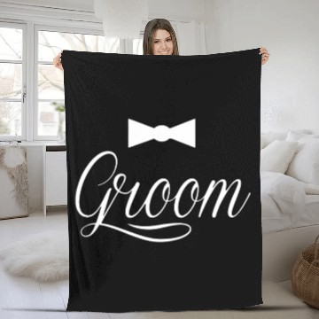 Discover groom Bachelor Party groom gift Wedding groomsmen Fleece Blankets