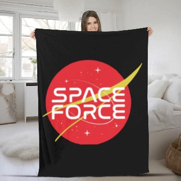 Discover Space Force United States Space Force Hawaiians Fleece Blankets
