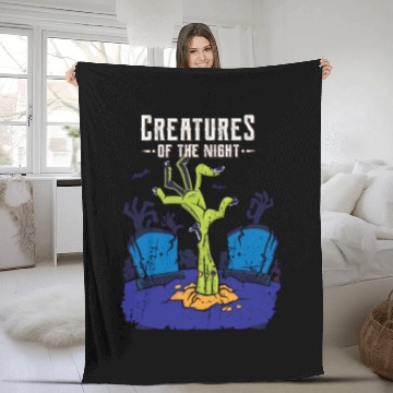 Discover Fright Night Fleece Blankets