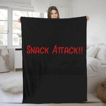 Discover Shark Snack Attack Shark Attack Fleece Blankets
