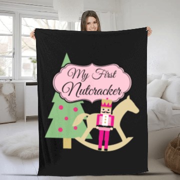 Discover My First Nutcracker Ballet Fleece Blankets