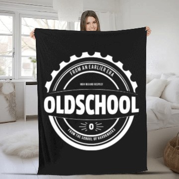 Discover Old School Fleece Blankets