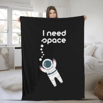 Discover Science Fleece Blankets - I need Space