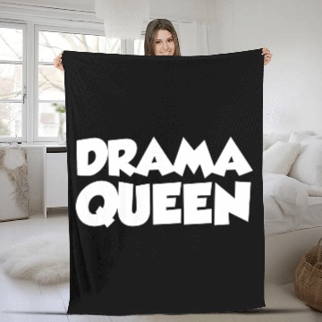 Discover DRAMA QUEEN Fleece Blankets