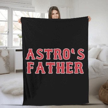 Discover BASEBALL: Astro's Father Fleece Blankets