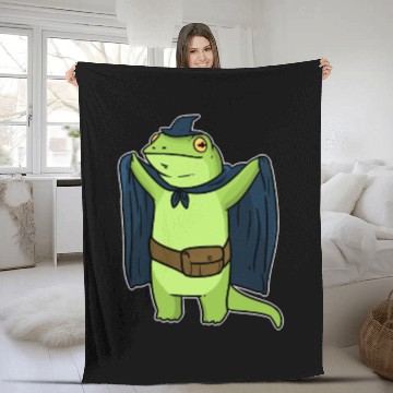 Discover Wizard Gift Magician Warlock Illusionist Fleece Blankets