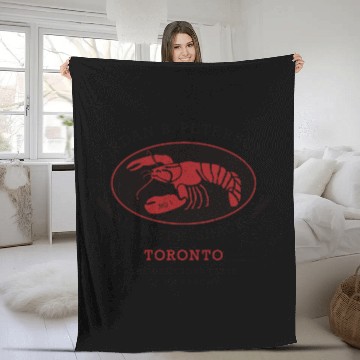 Discover Jordan Peterson - Lobster Shack Hierarchy Fleece Blankets