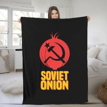 Discover Soviet Onion Fleece Blankets