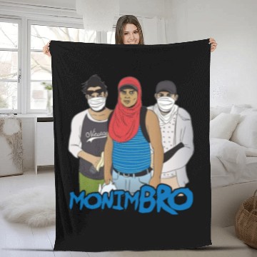 Discover Monimbo Indigenous people of Nicaragua Fleece Blankets