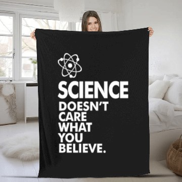 Discover Science Geek Gift Fleece Blankets