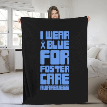 Discover Gift For A Foster Parent - Foster Care Awareness Fleece Blankets