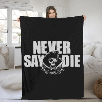 Discover Goonies Never Say Die Funny Fleece Blankets