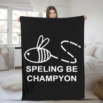 Discover Spelling Bee Fleece Blankets