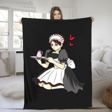 Discover Maid Uniform Anime hen Chibi Kawaii BDSM sm Fleece Blankets