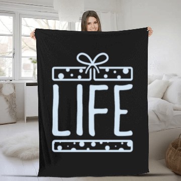 Discover Life gift box Fleece Blankets