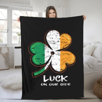 Discover Ireland Fleece Blankets