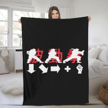 Discover Hadouken Ryu Street Fighter 1 Fleece Blankets