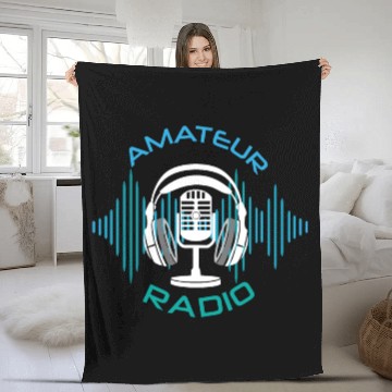 Discover HAM RADIO: Amateur Radio gift idea / present Fleece Blankets