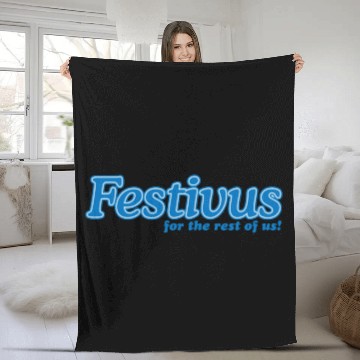 Discover FESTIVUS FOR THE REST OF US Fleece Blankets