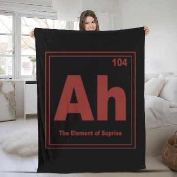 Discover The Element Of Surprise AH Fleece Blankets