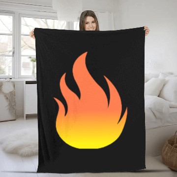 Discover Holy Ghost filled fire baptized Fleece Blankets