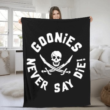 Discover Goonies Never Say Die Fleece Blankets