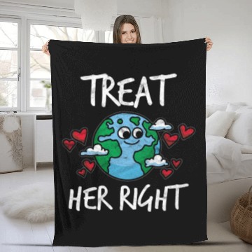 Discover Treat Her Right Fleece Blankets