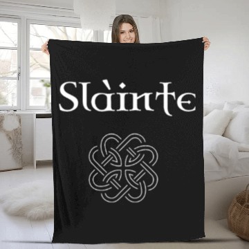 Discover Slainte Fleece Blankets St. Patrick's Day Party Drinking D