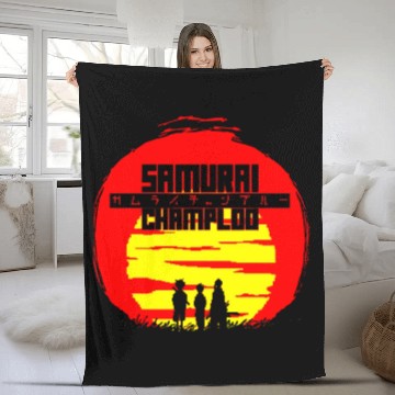 Discover samurai champloo Fleece Blankets