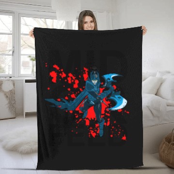 Discover The Phantom Assassin Fleece Blankets